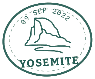 Yosemite National Park stamp